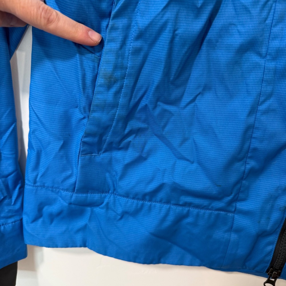 Lululemon Mens Relay Full Zip Jacket Large Blue Good Ripstop Lightweight - Picture 3 of 9